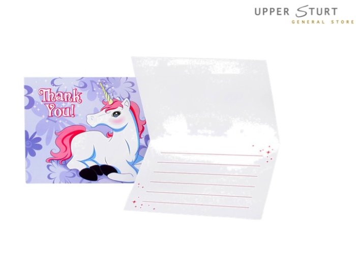 Enchanted Unicorn Thank-You Notes - 8 Pack
