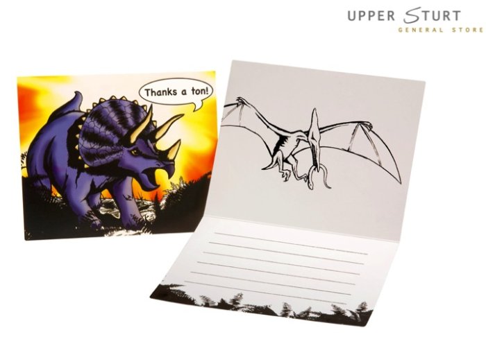Dinosaur Thank-You Notes - 8 Pack