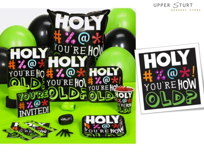 Holy Bleep Beverage Napkins - 16 Pack