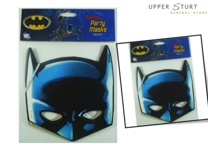 Batman Masks - 8 Pack