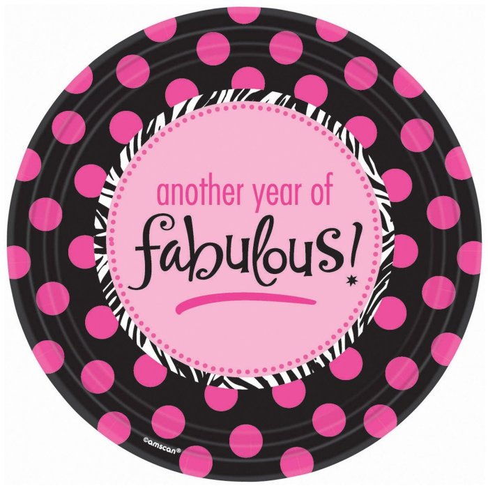 Another Year of Fabulous Dinner Plates - 8 Pack - Image 2