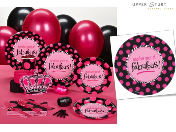 Another Year of Fabulous Dinner Plates - 8 Pack