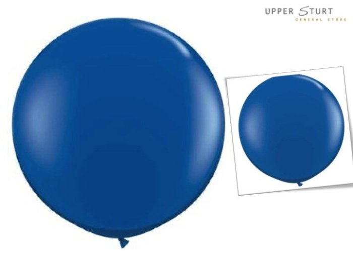 90cm Jewel Sapphire Blue Balloon - 2 Pack