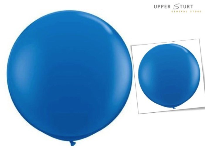 90cm Standard Dark Blue Balloon - 2 Pack