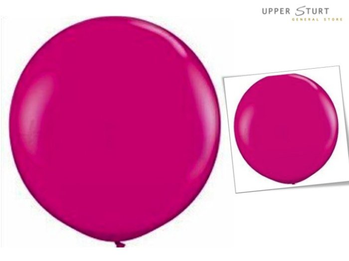 90cm Standard Fashion Wildberry Balloon - 2 Pack