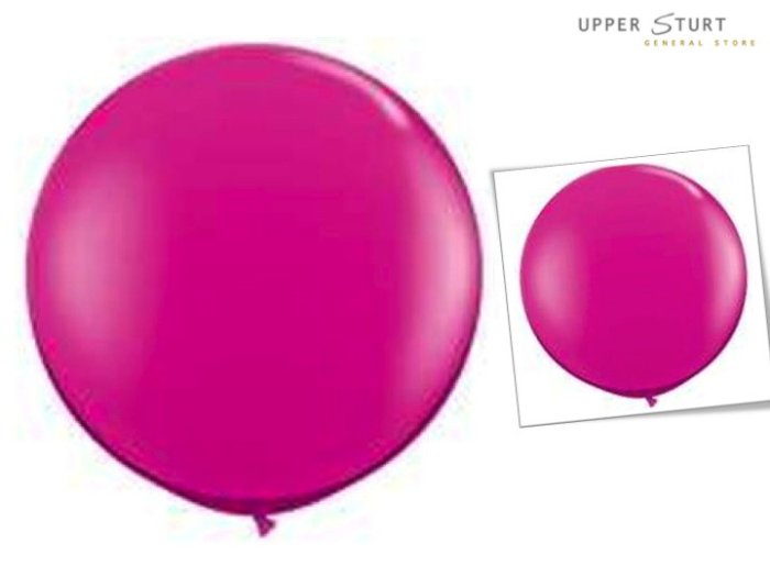 90cm Jewel Magenta Balloon - 2 Pack