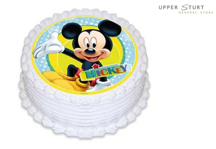 Mickey Mouse Celebrates Edible Image 1 Piece