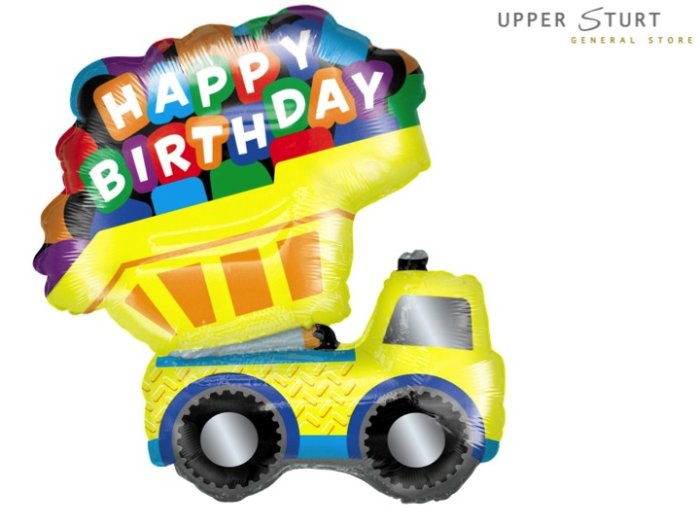 Dump Truck Jumbo Foil Balloon - 1 Piece