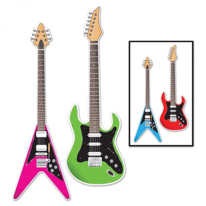 Guitar Cutouts - 2 Pack - Image 2
