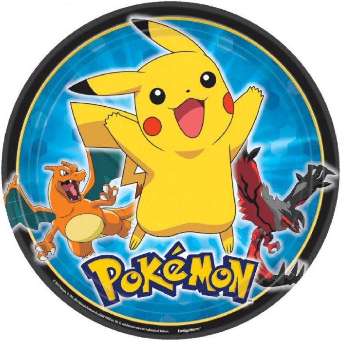 Pokemon Dinner Plates - 8 Pack - Image 2