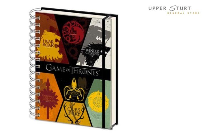 Game of Thrones - Sigils A5 Notebook