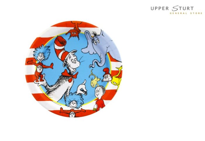Dr. Seuss Dessert Plates - 8 Pack