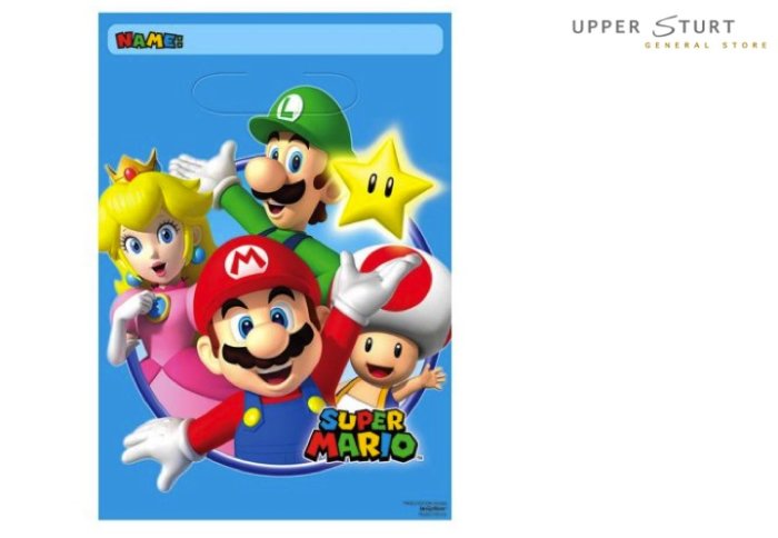 Super Mario Loot Bags - 8 Pack