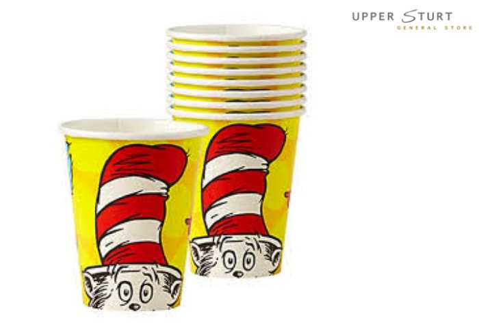 Dr Seuss 9 oz. Paper Cups 8 Pack
