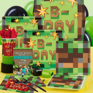 Minecraft Party Party Supplies
