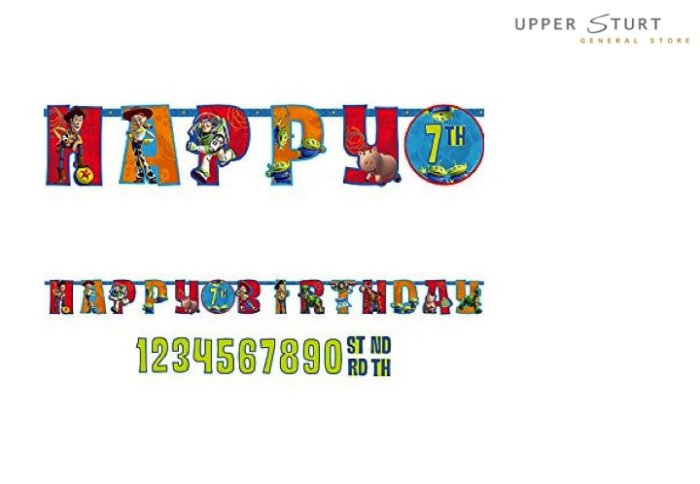 Toy Story Jumbo Banner Age Birthday Party Supplies