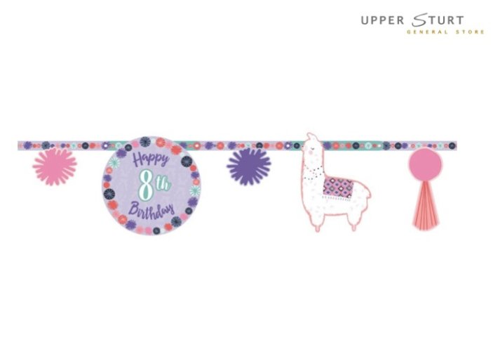 Llama Fun Jumbo Add An Age Banner Birthday Party Supplies