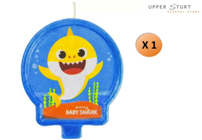 Baby Shark Birthday Candle 1 Piece