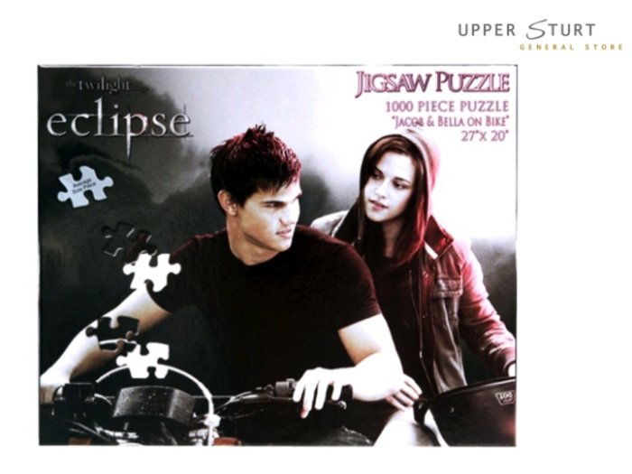 The Twilight Saga Eclipse Jacob & Bella On Bike Jigsaw Puzzle 1000 Pieces