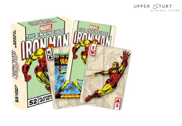 Playing Cards Marvel Ironman Retro