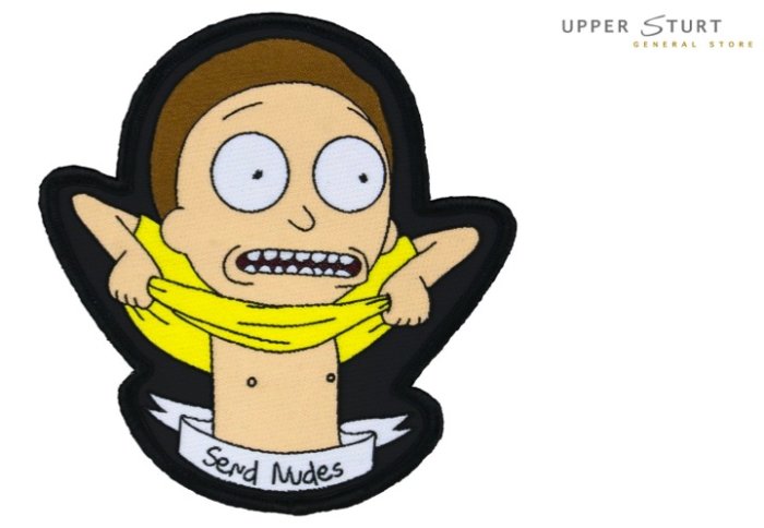 Rick and Morty Send Nudes Patch