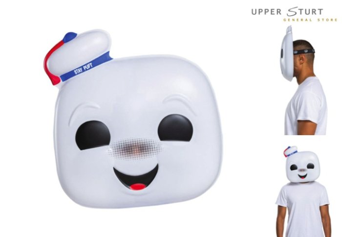 Ghostbusters Stay Puft Pop! Vacuform Mask