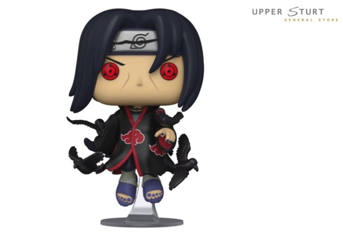 Pop Naruto Shippuden Itachi with Crows 1022 US Exc Pop Vinyl EXPERT PACKAGING