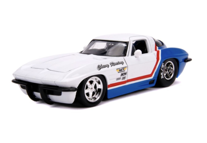 Big Time Muscle Chevy Corvette Stingray 1963 1:24 Scale Diecast EXPERT PACKAGING