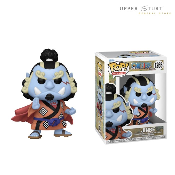 One Piece Jinbe 1265 Funko Pop Vinyl EXPERT PACKAGING