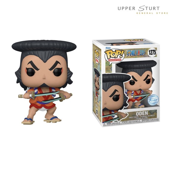 One Piece Oden 1275 US Excl Funko Pop Vinyl EXPERT PACKAGING