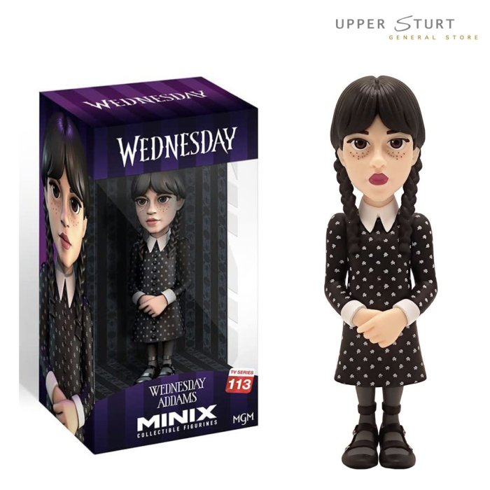 MINIX Wednesday Wednesday Addams 5" Action Figure EXPERT PACKAGING
