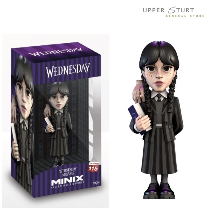 MINIX Wednesday Wednesday with Thing 10cm Action Figure EXPERT PACKAGING