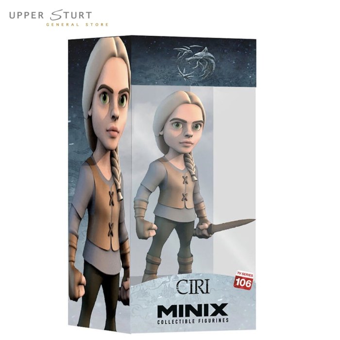 MINIX The Witcher Ciri 106 5" Action Figure EXPERT PACKAGING