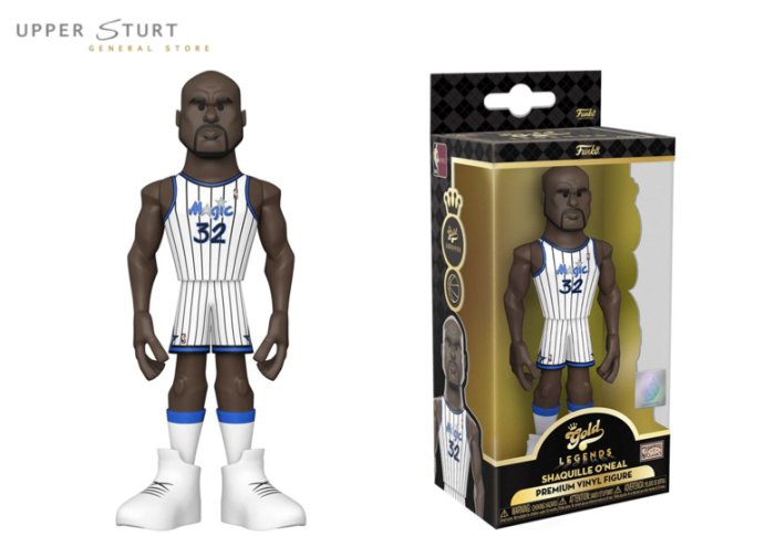 NBA Legends: Magic Shaquille O'Neal 5" Vinyl Gold EXPERT PACKAGING