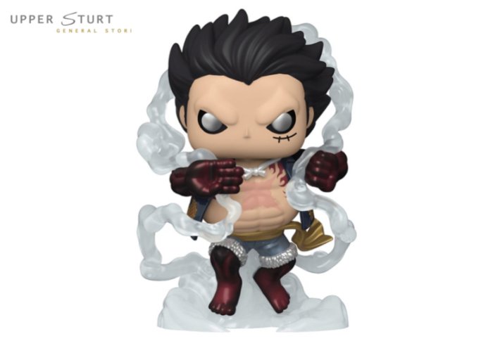 One Piece Luffy Gear 4 Metallic 926 US Excl Funko Pop Vinyl EXPERT PACKAGING