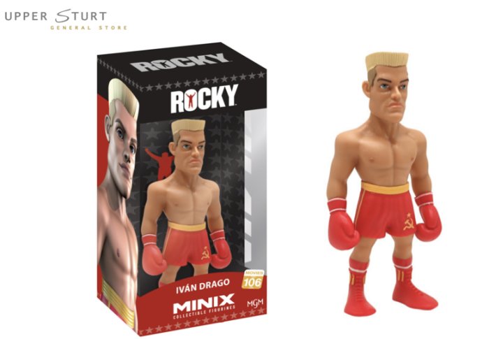 MINIX Rocky Ivan Drago 5" Action Figure EXPERT PACKAGING
