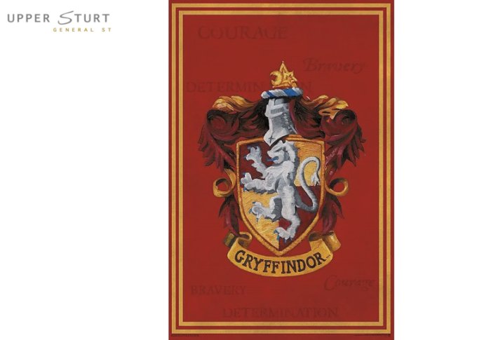 Poster Harry Potter Gryffindor Crest 370 61 x 91.5cm Poster