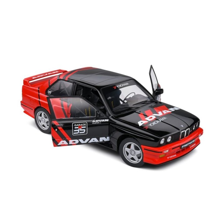 BMW E30 M3 Drift Team 1990 1:18 Scale Solido Diecast EXPERT PACKAGING - Image 4
