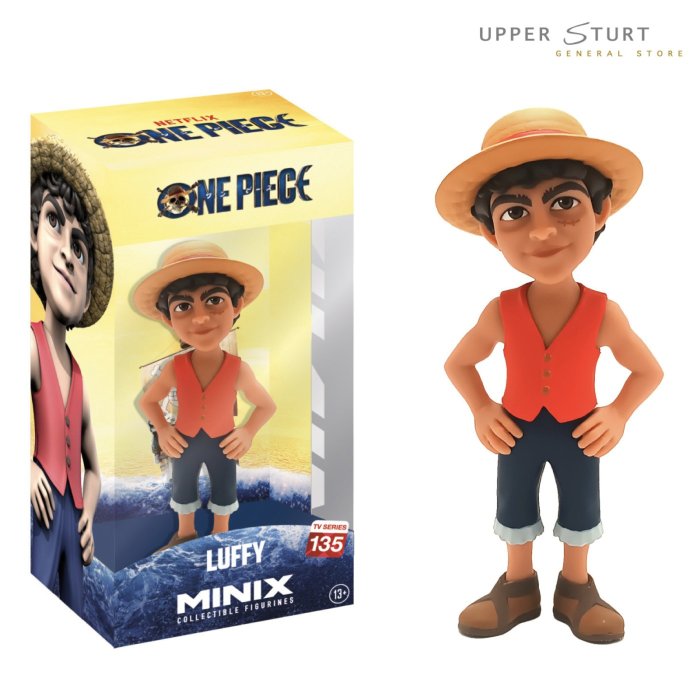 MINIX One Piece Monkey D Luffy 135 5" Action Figure EXPERT PACKAGING
