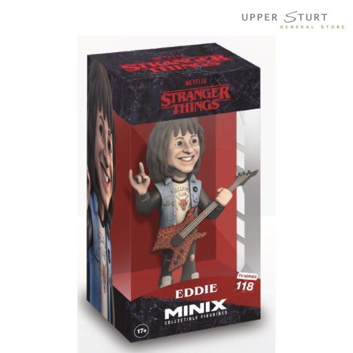 MINIX Stranger Things Eddie 5" Action Figure EXPERT PACKAGING