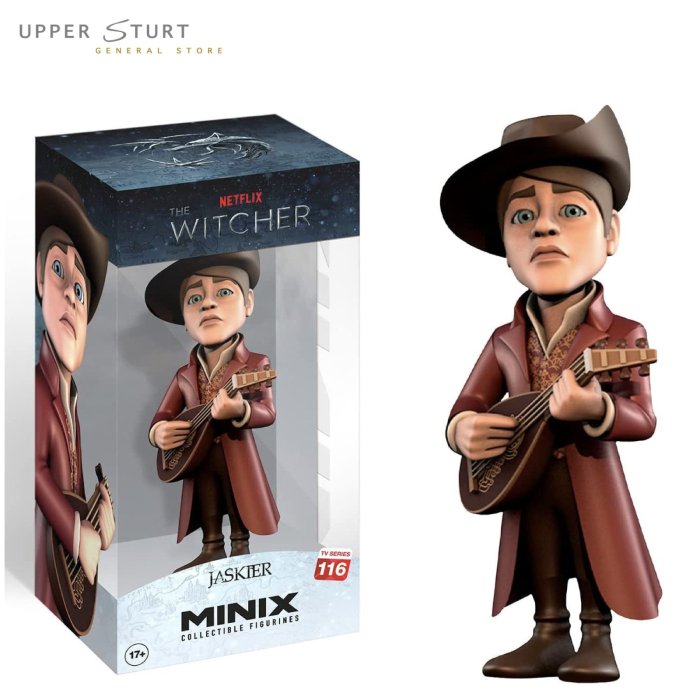 MINIX The Witcher Jaskier 116 5" Action Figure EXPERT PACKAGING