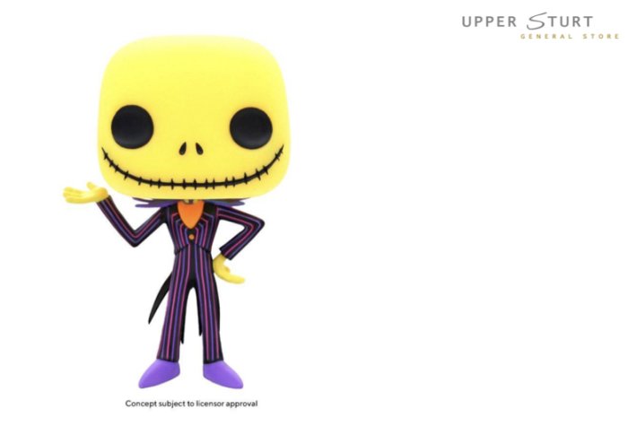 The Nightmare Before Christmas Jack Blacklight Pop Vinyl EXPERT PACKAGING