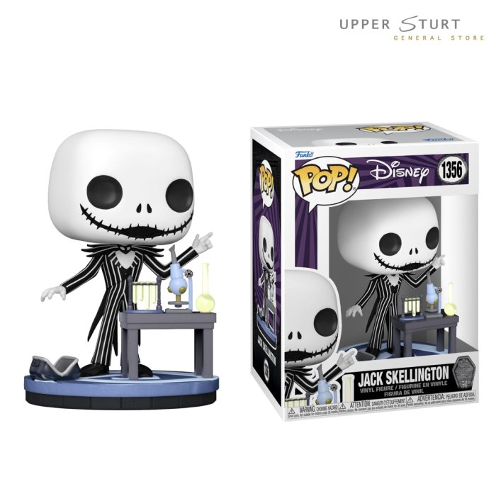 The Nightmare Before Christmas Jack in Laboratory 1356 30th Ann Funko Pop Vinyl EXPERT PACKAGING