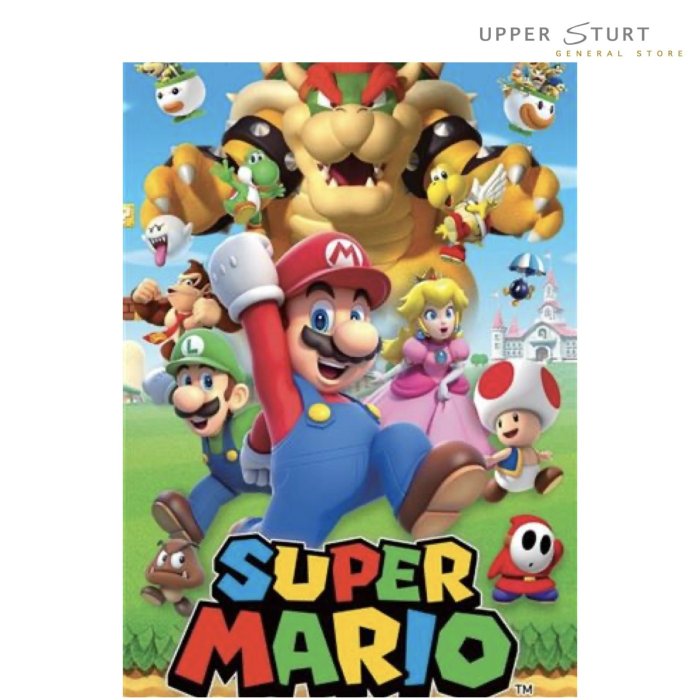 Super Mario Bowser Poster 253 Size 610mm x 915mm