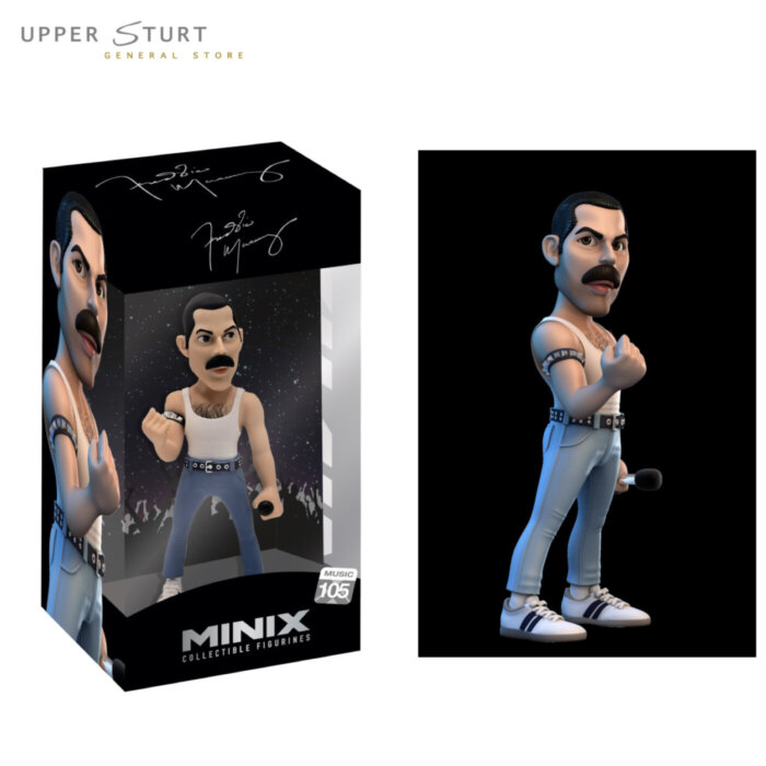 MINIX Queen Freddy Mercury 105 5" Action Figure EXPERT PACKAGING