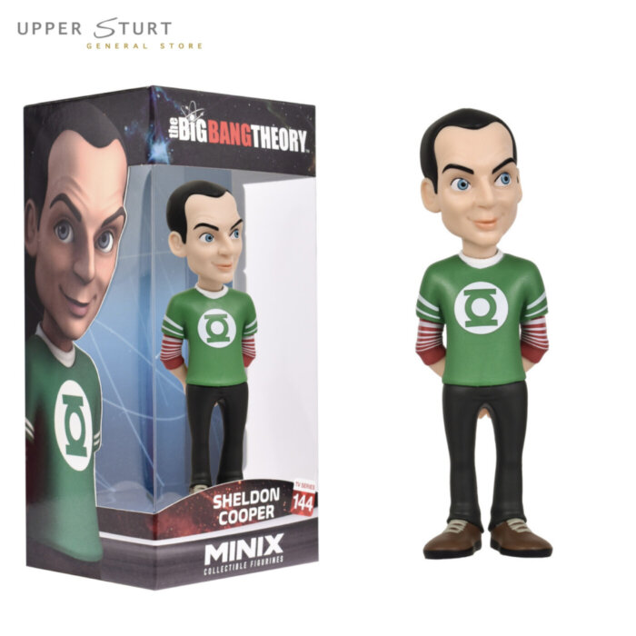 MINIX Big Bang Theory Sheldon Cooper 144 5" Action Figure EXPERT PACKAGING