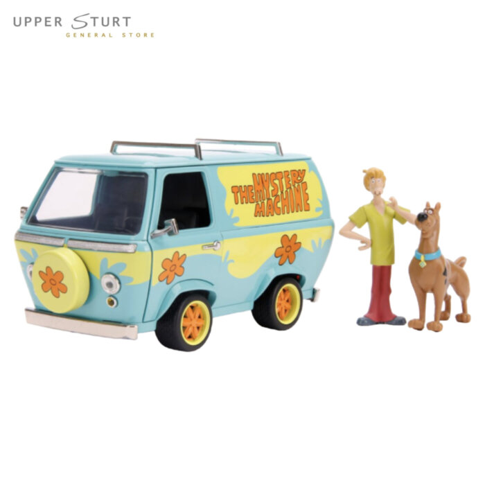 Scooby Doo Mystery Machine with Figure 1:24 Scale Jada Diecast EXPERT PACKAGING