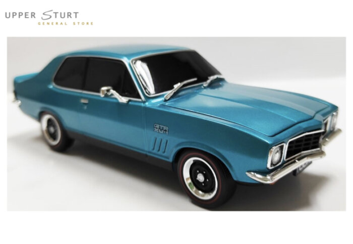 Teal LJ Torana Spectra Rides Light Up Plastic Sealed Body 1:24 Scale DDA