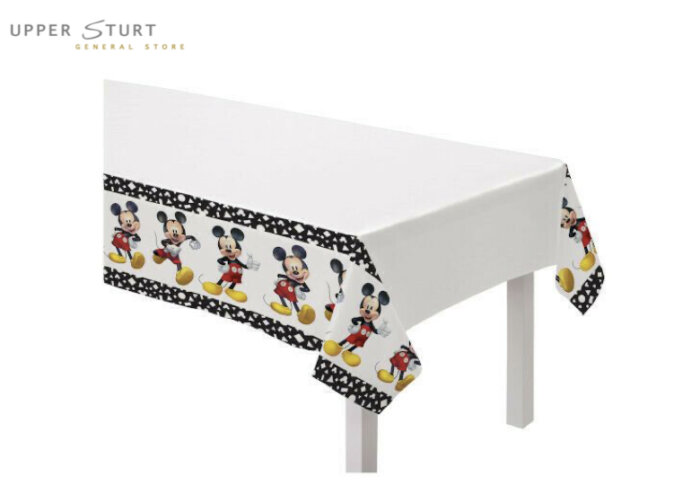 Mickey Forever Plastic Tablecover 137cm x 243cm Party Supplies