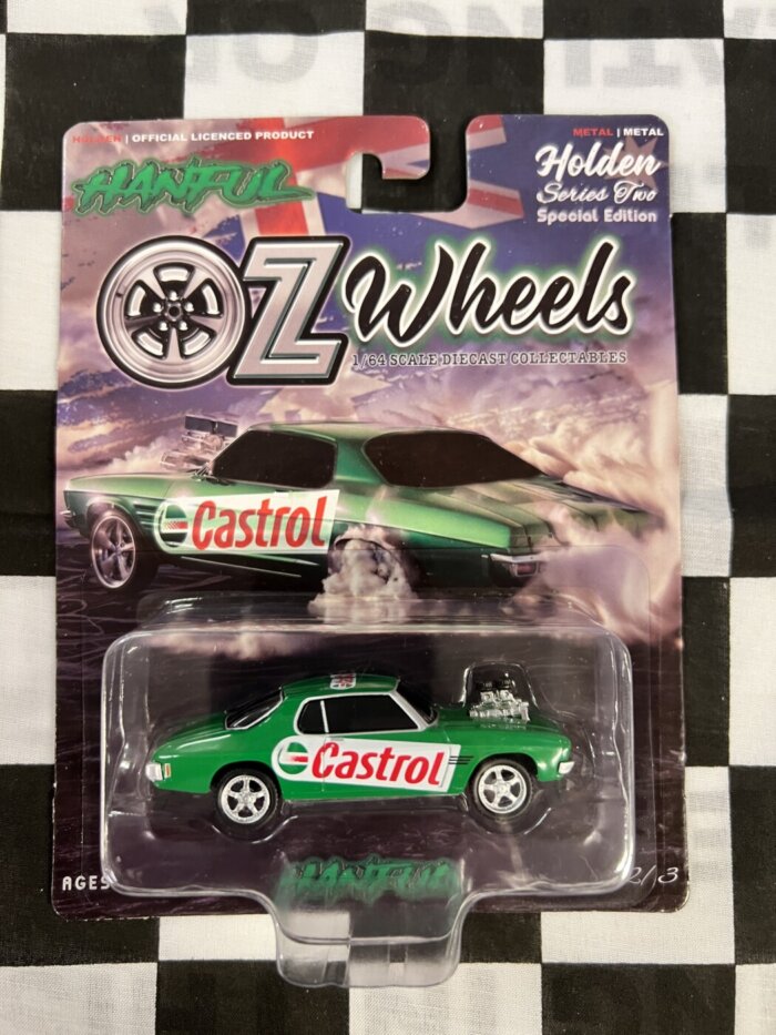 Oz Wheels Castrol Hanful Monaro Octane Islan Edition 1:64 Scale EXPERT PACKAGING